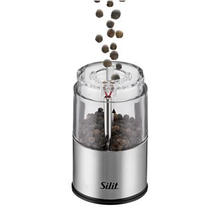 Silit, stainless steel - Salt and pepper grinders