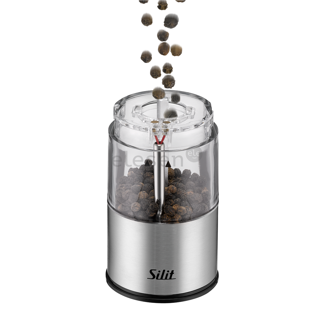 Silit, stainless steel - Salt and pepper grinders