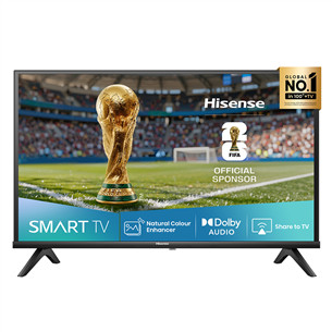Hisense A4Q, 40'', HD, LED LCD, juodas - Televizorius 40A4Q