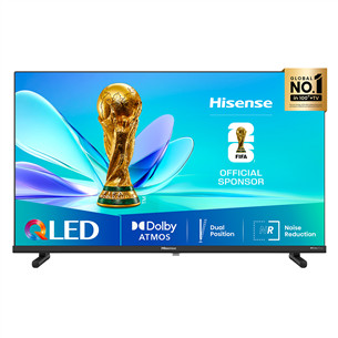 Hisense A5Q, 32'', Full HD, QLED, juodas - Televizorius 32A5Q