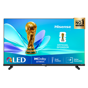 Hisense A5Q, 32'', Full HD, QLED, черный - Телевизор 32A5Q