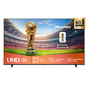 Hisense A6Q, 85'', 4K UHD, LED LCD, juodas - Televizorius 85A6Q