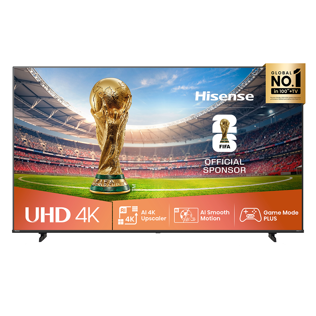 Hisense A6Q, 85'', 4K UHD, LED LCD, black - TV