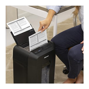 Fellowes Powershred AutoMax 90M, juodas - Dokumentų naikiklis