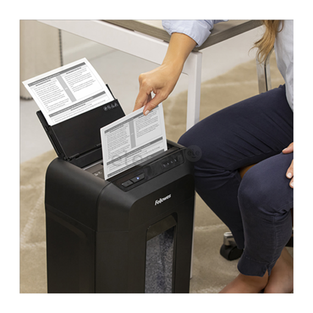 Fellowes Powershred AutoMax 90M, juodas - Dokumentų naikiklis