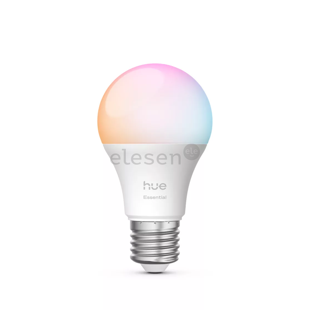 Philips Hue Essential A60, Full Color, E27, 3 pc, white - Smart light