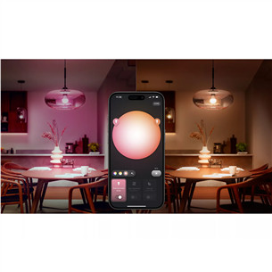 Philips Hue Essential A60, Full Color, E27, 3 vnt., baltos - Išmaniosios lemputės