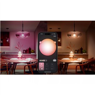 Philips Hue Essential Starter Kit, A60 + Hue Bridge, Full Color, E27, 3 pc, white - Smart light