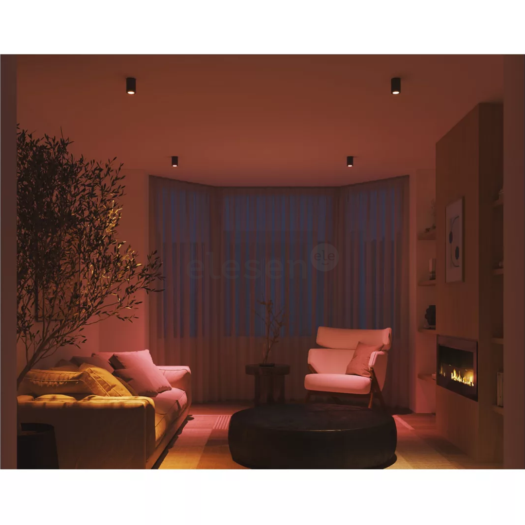 Philips Hue Essential Spot, Full Color, GU10, white - Smart light
