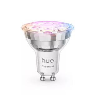Philips Hue Essential Spot, Full Color, GU10, 3 pc, white - Smart light