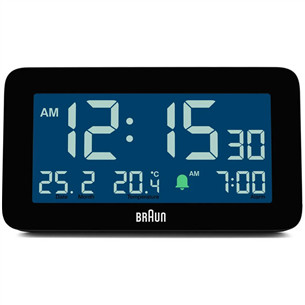 Braun BC10, black - Alarm clock BC10B