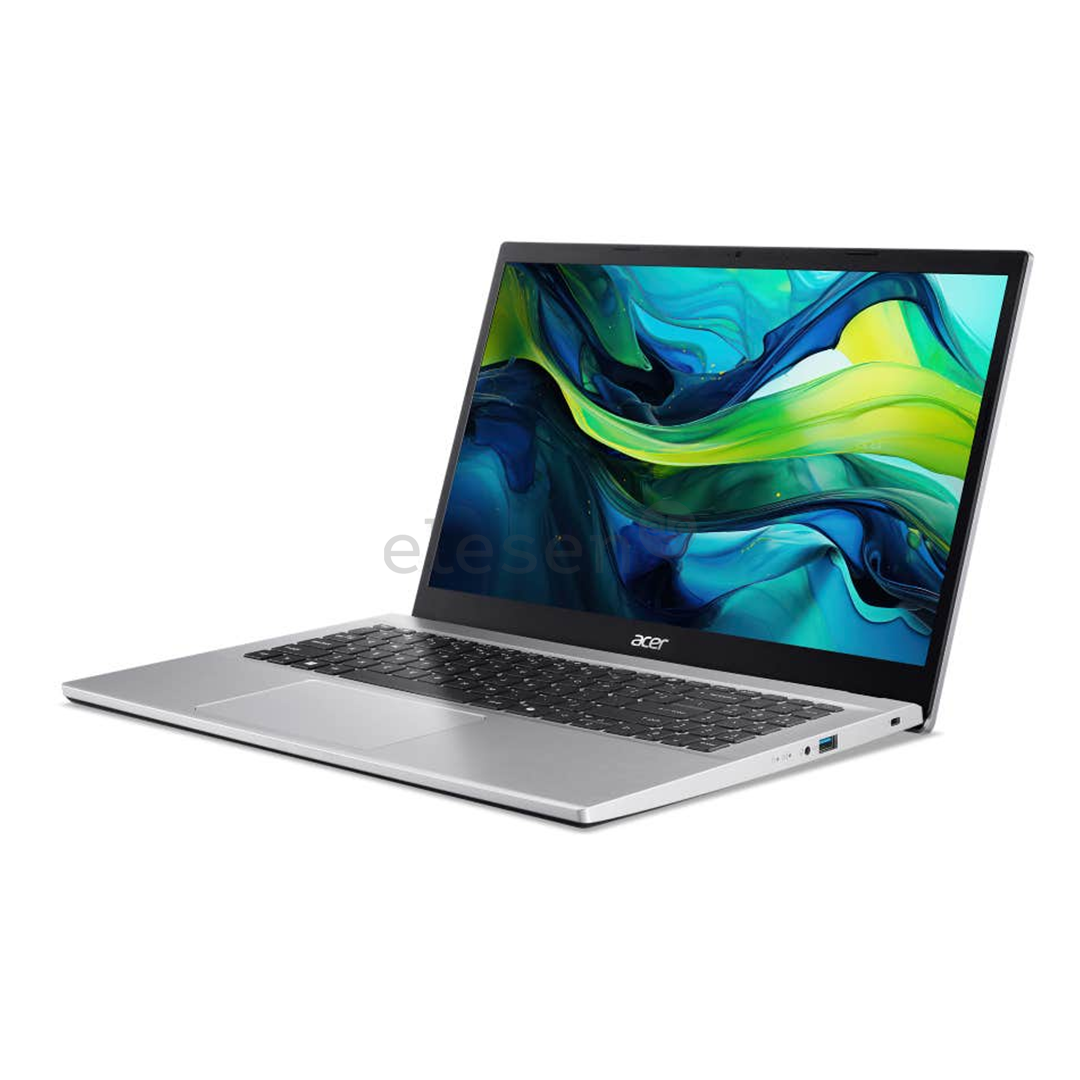 Acer Aspire Go 15, 15,6'', 32 GB, 1 TB, ENG, sidabro spalvos - Nešiojamasis kompiuteris
