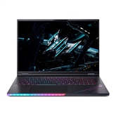 Acer Predator Helios 18 AI, 18'', WQUXGA, Mini-LED, 120 Hz, Ultra 9, 64 GB, 2 TB, RTX 5090, ENG, juodas - Nešiojamasis kompiuteris