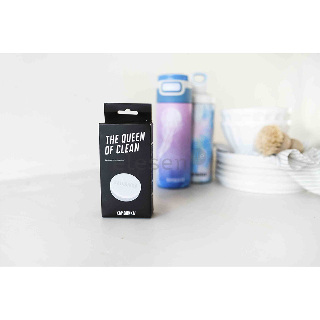 Kambukka The Queen of Clean, 24 шт. - Чистящие таблетки для термокружек