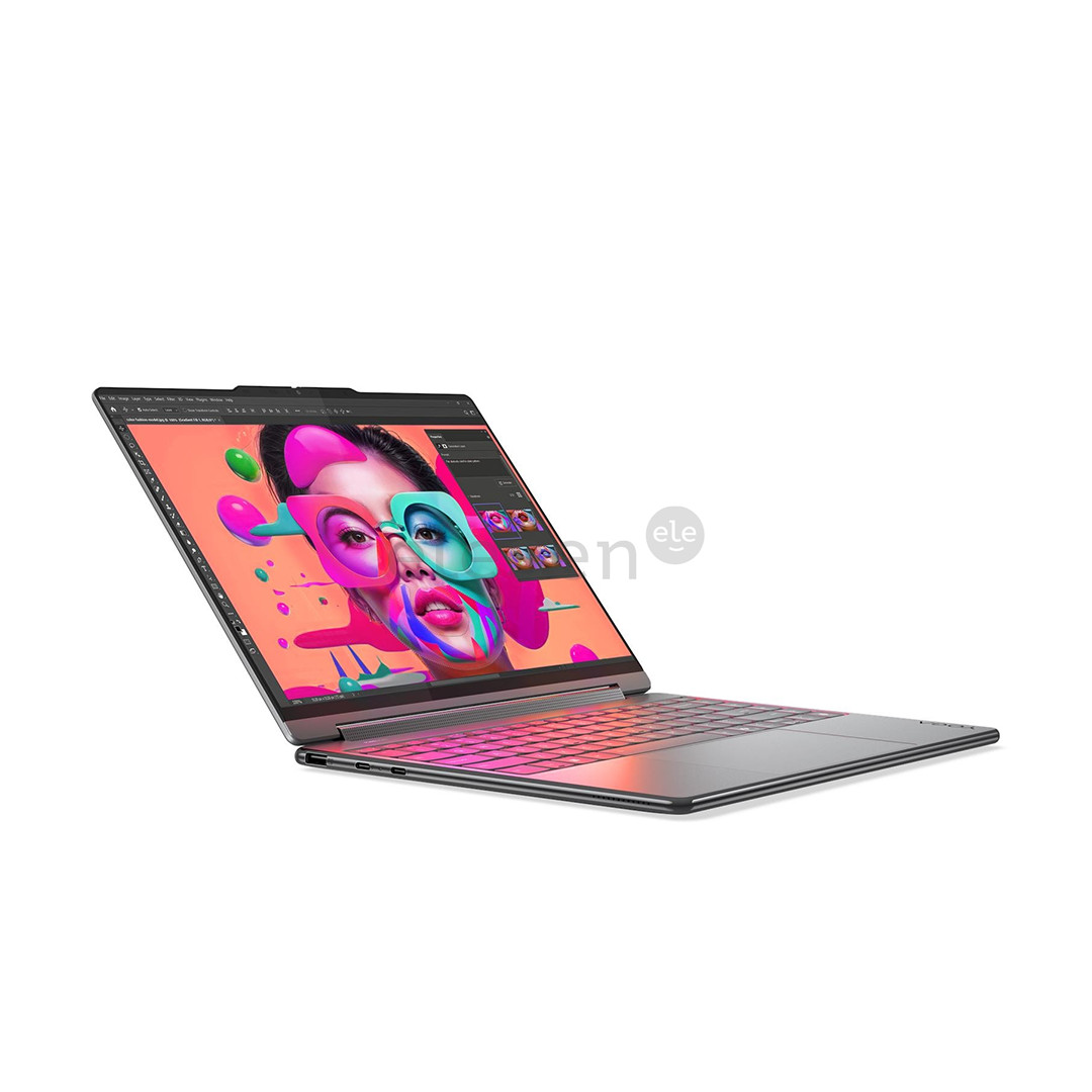 Lenovo Yoga 9 2-in-1 Gen 10 Aura Edition, 14'', WQXGA+, OLED, 120 Hz, Ultra 7, 32 GB, 1 TB, W11P, ENG, luna grey - Notebook