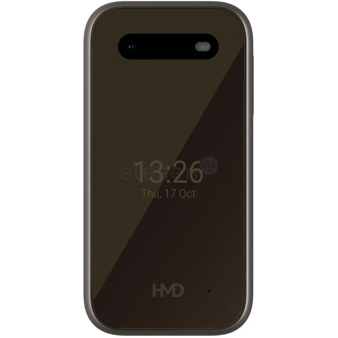 HMD 2660 Flip, juodas - Mobilusis telefonas