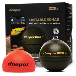 Deeper Smart Sonar Chirp+ 3, žalias/rudas - Sonaras ITGAM1951