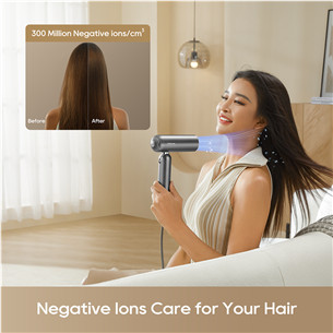 Dreame Pocket Pro, Space Grey, 1300 Вт, серый - Фен