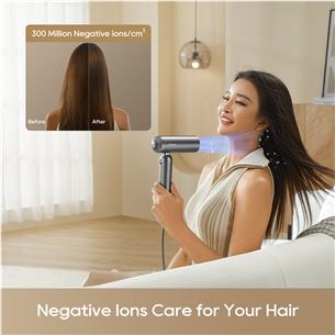 Dreame Pocket Pro, Space Grey, 1300 W - Hair dryer