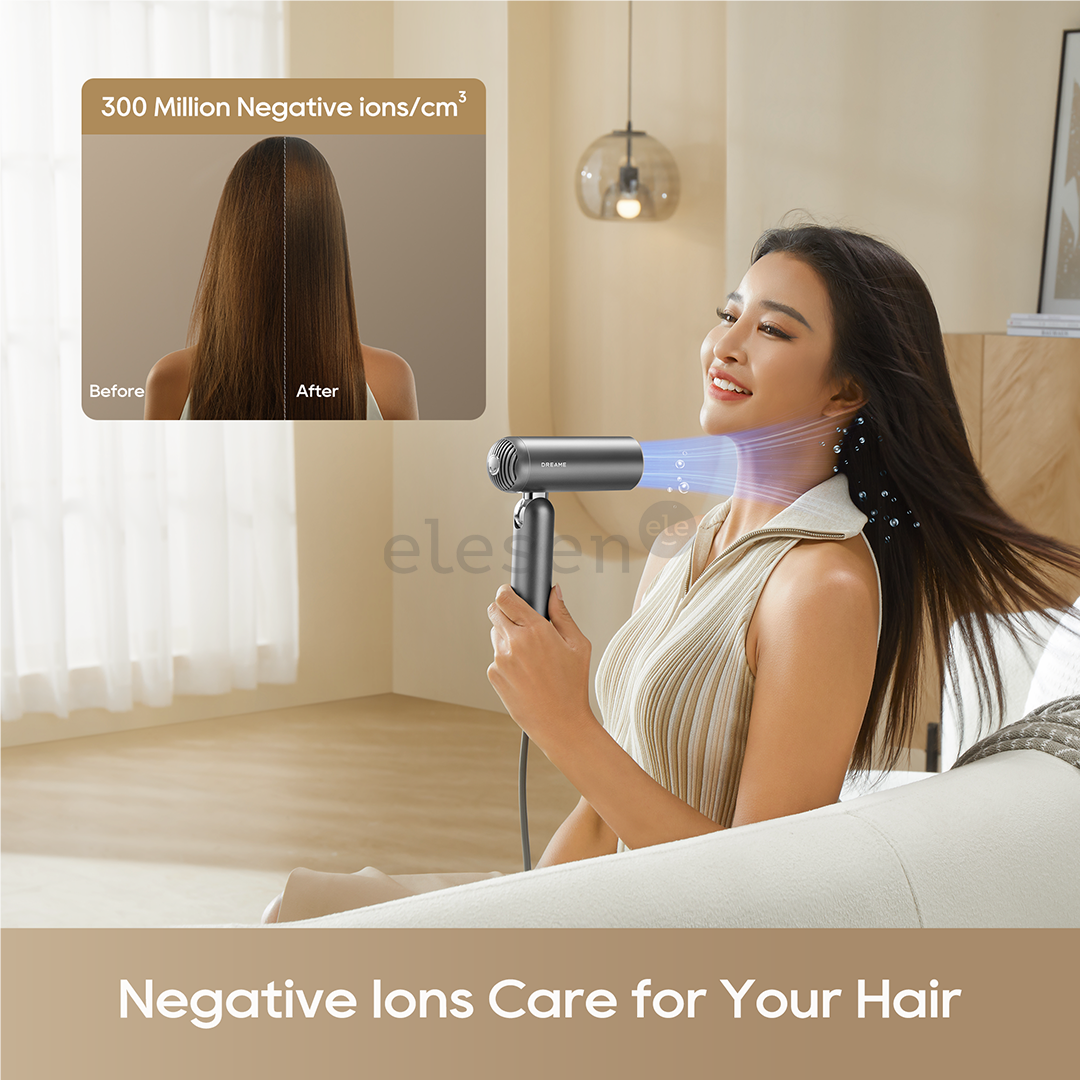 Dreame Pocket Pro, Space Grey, 1300 W - Hair dryer