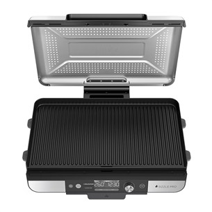 Ninja Sizzle Pro XL Grill & Flat Plate, sidabro spalvos/juodas - Elektrinis grilis