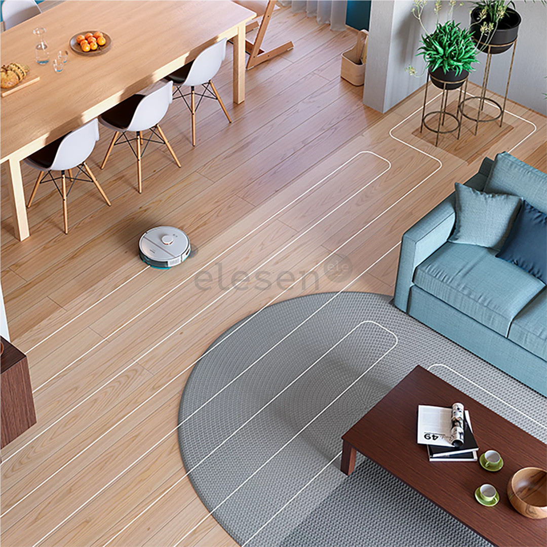 Philips 2000 Series, wet & dry, baltas - Dulkių siurblys robotas