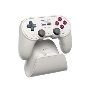 8BitDo Pro 3, baltas - Žaidimų pultelis