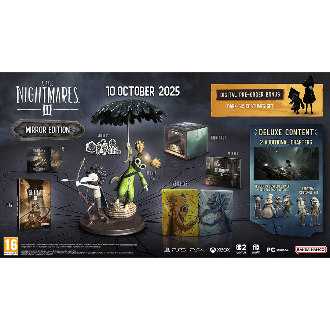 Little Nightmares III Mirror Edition, Nintendo Switch - Žaidimas