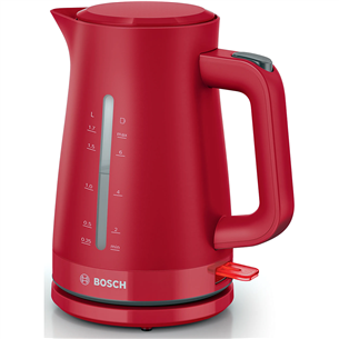 Bosch MyMoment, 2400 W, 1.7 L, red - Kettle TWK4M224