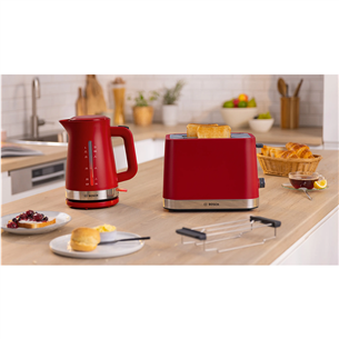 Bosch MyMoment, 2400 W, 1.7 L, red - Kettle