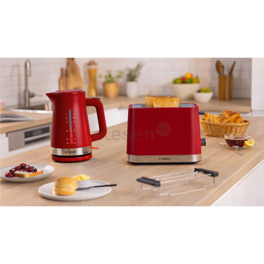 Bosch MyMoment, 2400 W, 1.7 L, red - Kettle