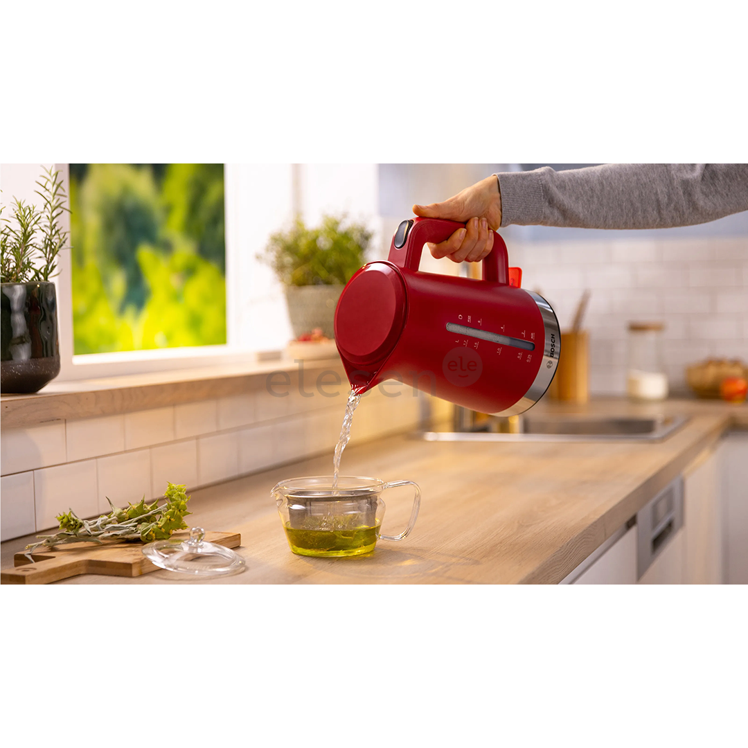 Bosch MyMoment, 2400 W, 1.7 L, red - Kettle