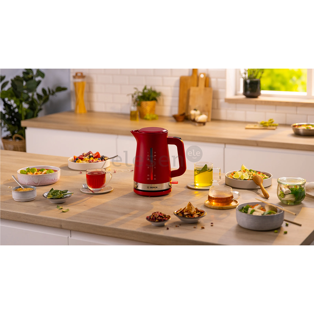 Bosch MyMoment, 2400 W, 1.7 L, red - Kettle