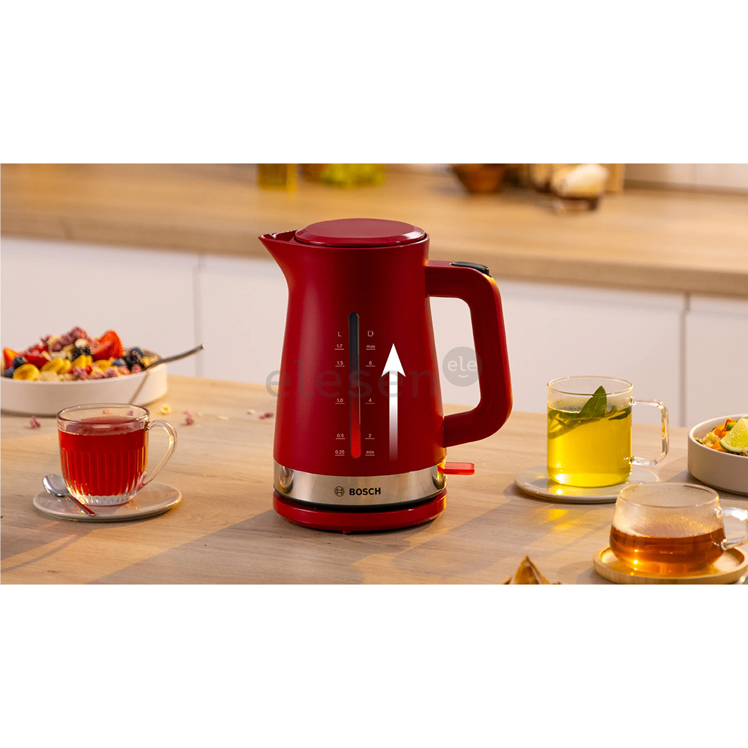 Bosch MyMoment, 2400 W, 1.7 L, red - Kettle