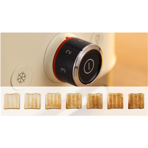 Bosch MyMoment, 950 W, beige - Toaster
