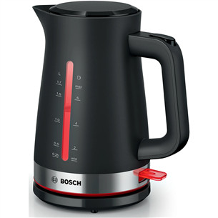 Bosch MyMoment, 2400 W, 1,7 L, juodas - Virdulys TWK4M223