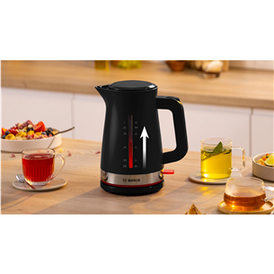 Bosch MyMoment, 2400 W, 1.7 L, black - Kettle