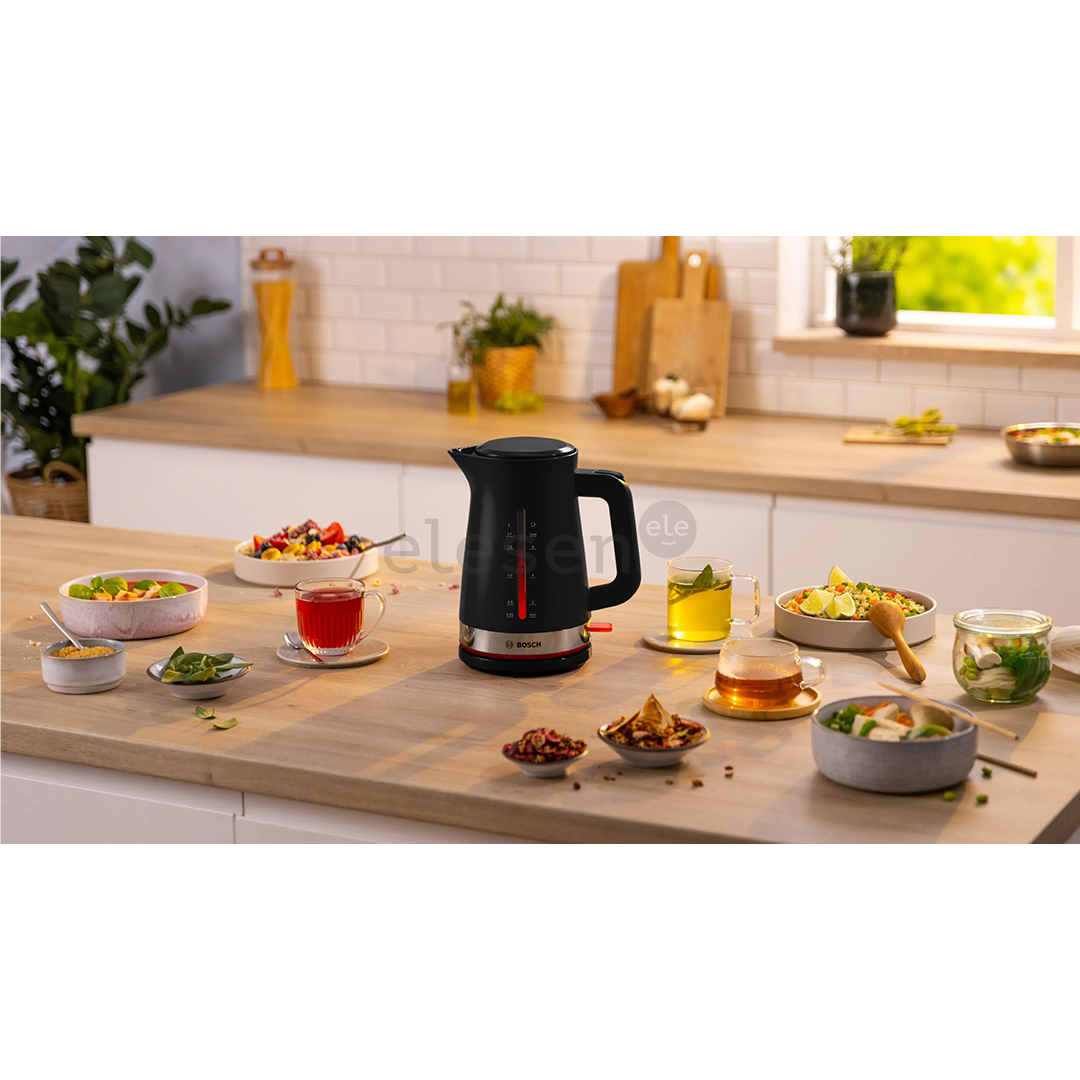 Bosch MyMoment, 2400 W, 1.7 L, black - Kettle