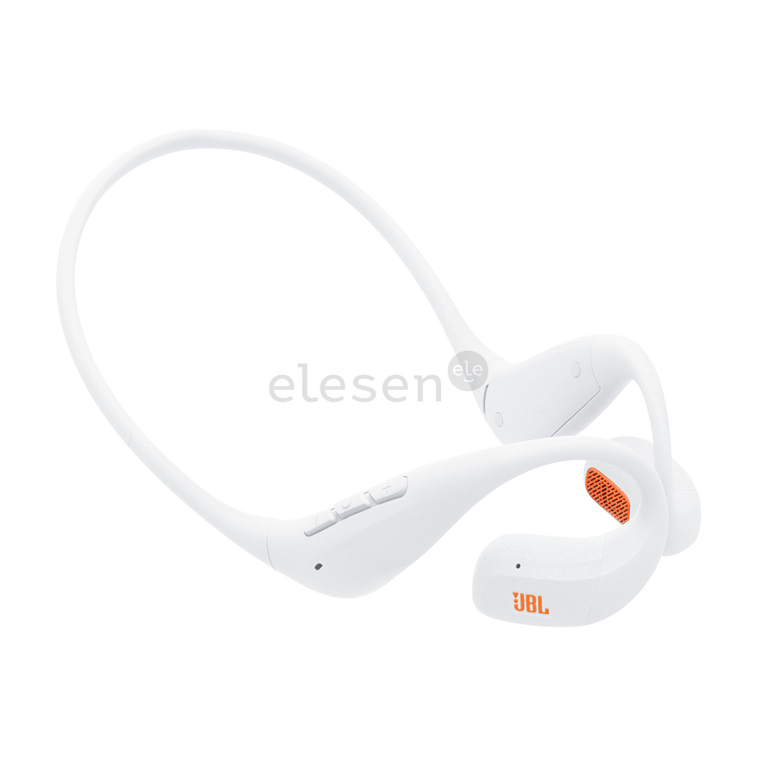JBL Endurance Pace, open-ear, baltos - Belaidės ausinės