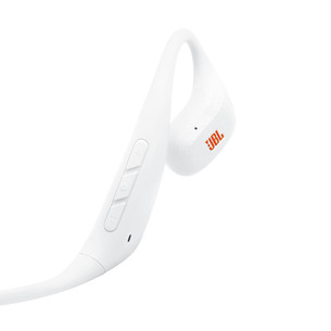 JBL Endurance Pace, open-ear, baltos - Belaidės ausinės