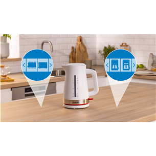 Bosch MyMoment, 2400 W, 1.7 L, white - Kettle