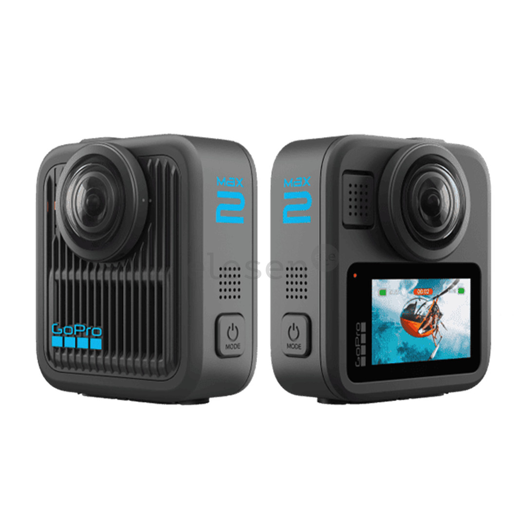 GoPro Max 2, 8K, juoda - Veiksmo kamera