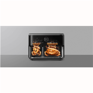 Xiaomi Dual Zone, 10 L, black - Air fryer