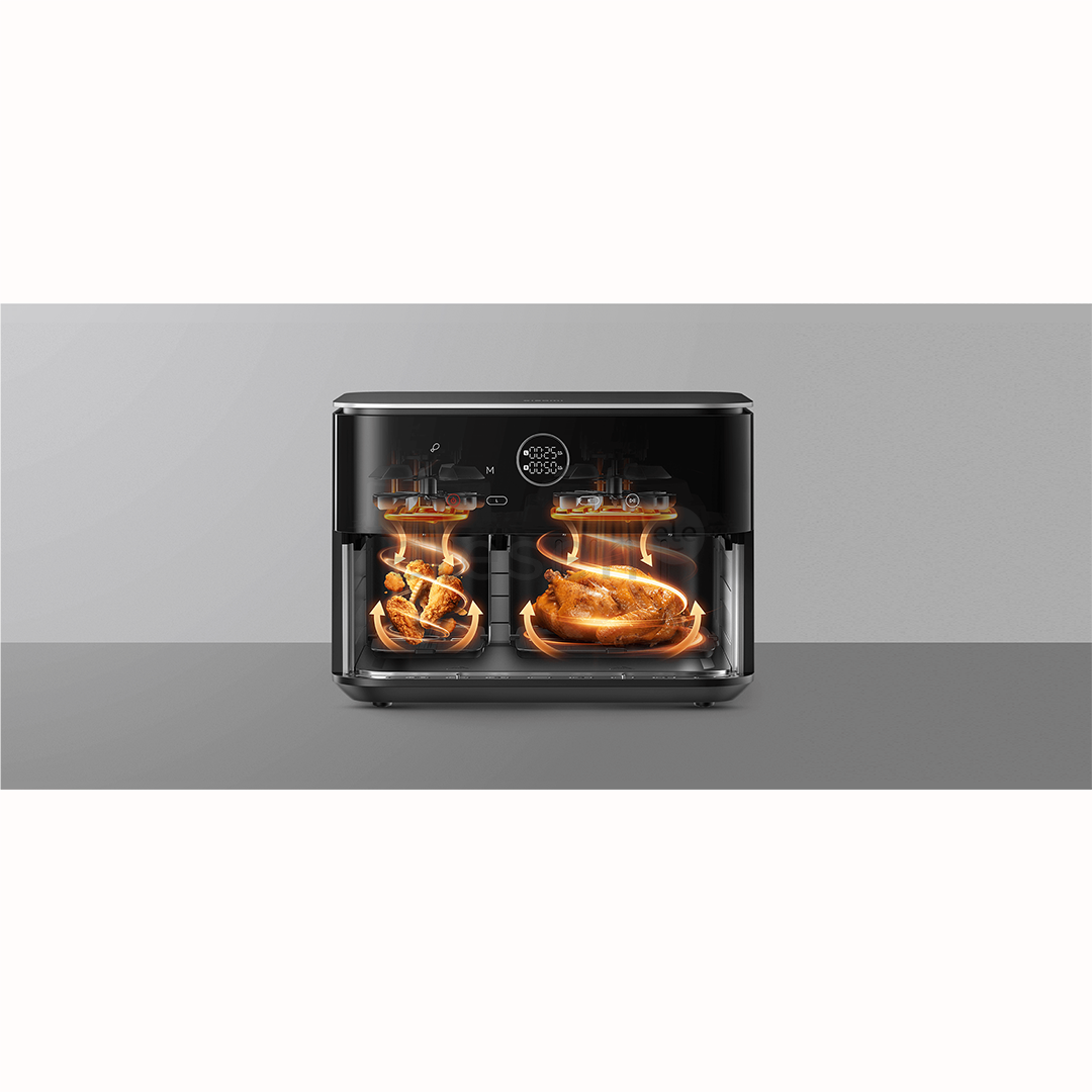 Xiaomi Dual Zone, 10 L, black - Air fryer