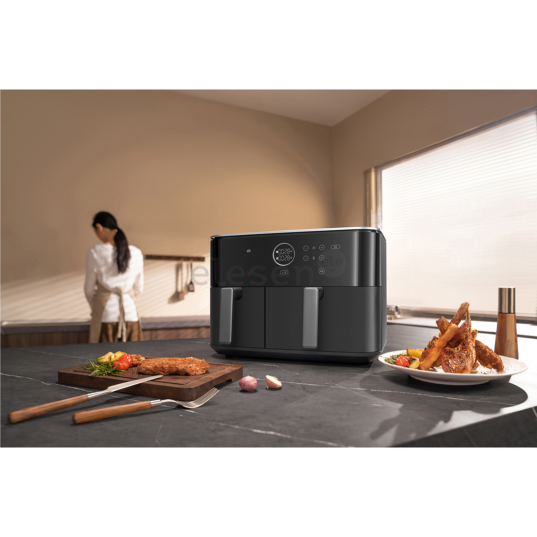 Xiaomi Dual Zone, 10 L, black - Air fryer