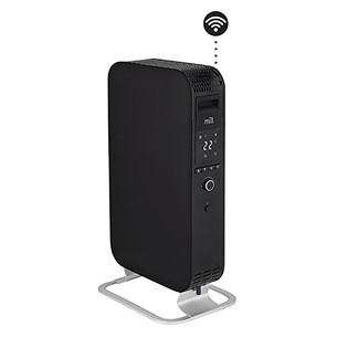 Mill Gentle Air WiFi, 1500 W, juodas - Tepalinis radiatorius OIL1500WIFI3BLACK