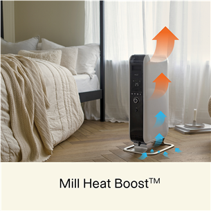 Mill Gentle Air WiFi, 2000 Вт, белый - Масляный радиатор