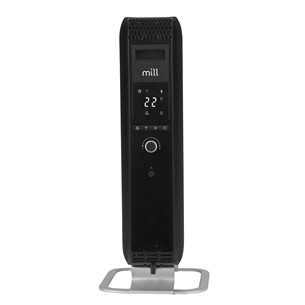 Mill Gentle Air WiFi, 2000 W, juodas - Tepalinis radiatorius