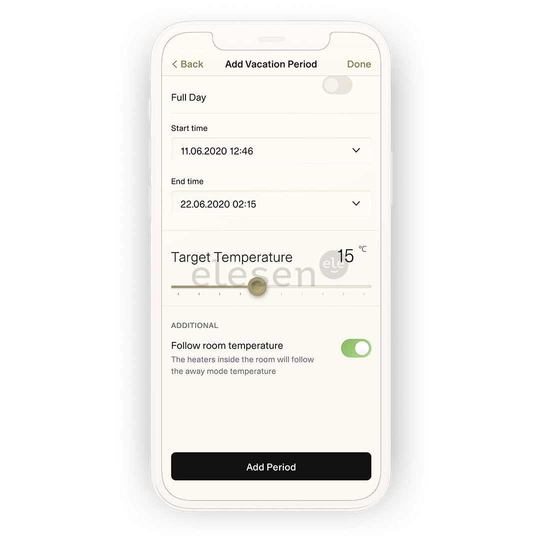 Mill Gentle Air WiFi, 2000 Вт, черный - Масляный радиатор