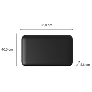 Mill Gen 4, Wi-Fi, 700 Вт, черный - Электрический радиатор